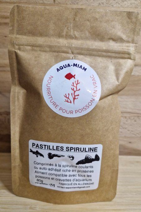 PASTILLES SPIRULINE 80g