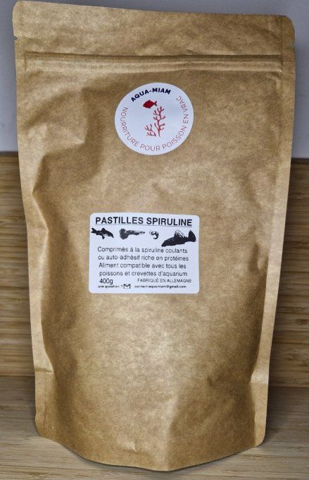 PASTILLES SPIRULINE 400g