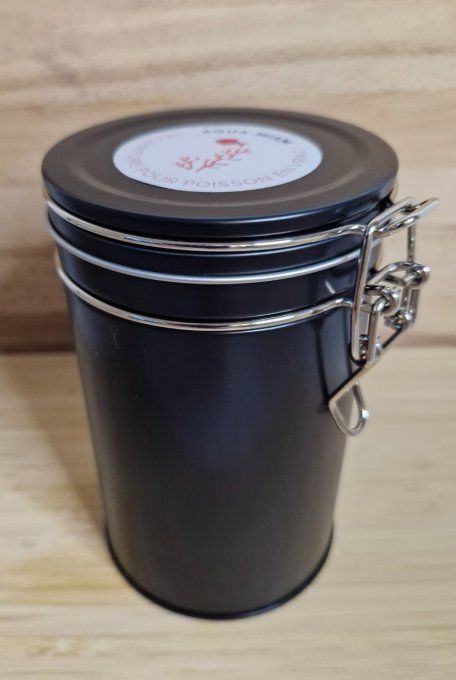 Boîte de conservation métal noir 650 ml